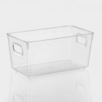 Контейнер для холодильника RICCO, 23.5?13?11 см, прозрачный