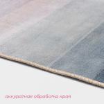 Коврик Доляна «Нега», 60?100 см, цвет серый