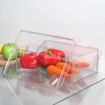 Контейнер для холодильника с крышкой IDEA, 20?30?10 см, пластик, прозрачный