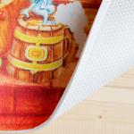 Коврик для бани на пол, «Заходи, здоровья набирайся», 60?40 см, полиэфир, ЭВА, «Банная забава»