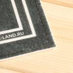 Коврик для бани на пол, придверный, с принтом «В здоровом теле — здоровый дух», 40?60 см, полиэфир, ЭВА, «Банная забава»