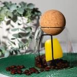 Банка стеклянная для хранения сыпучих продуктов и круп «Абстракция», 400 мл