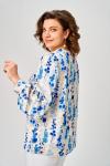 Блуза Svetlana Style 2304 голубой принт
