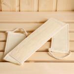 Мочалка для тела 70,5х8,4см люфа, хлопок (9146822)