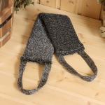 Мочалка для тела Букле 40х11см мужская (уп.12) (3653734)