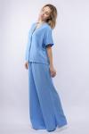 Комплект жен. (блузка и брюки) Benuela голубой Pajamas, 0120243099