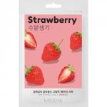 MISSHA Маска для лица для выравнивания тона кожи с экстрактом клубники MISSHA Airy Fit sheet mask Strawberry 19 г