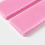 Молд для заливки шоколада «Цифры с узором», 2 шт., 10 ячеек, силикон, 16.6?10.5 см, розовый