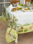 Набор кухонный «Этель» Family picnic: скатерть 150?220 см ± 3 см с ВГМО, салфетки 40?40 см - 12 шт., 100% хлопок
