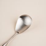 Ложка гарнирная SL Home «Рустик», 33?8 см, нержавеющая сталь, серебристая