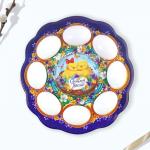 Подставка для яиц и кулича «Цыплята», на 8 яиц