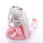 Мягкая игрушка «Зайка», белая