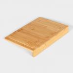 Доска разделочная Доляна «Идея», 35?25 см, бамбук