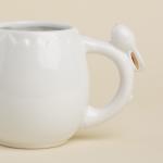 Кружка SL Home «Пасхальные кролики», 500 мл, доломит, белая