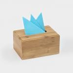 Салфетница Доляна «Комфорт», 17?11?9 см, бамбук