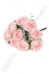 Букет декоративный 31 см "Розы" (SF-8126) розовый