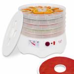 Сушилка для овощей и фруктов Мастерица EFD-0502VM 5 прозрачных поддонов + 1 поддон д/пастилы, 280 Вт