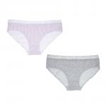 GALANTE Трусы-слипы для девочек 2шт, р.158-164, 95%хлопок, 5%спандекс, разноцветный, НБ25-22