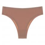 GALANTE Трусы-слипы женские бесшовные, р.44, 95%вискоза, 5%спандекс, бежевый, НБ25-10