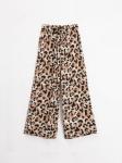 Брюки детские для девочек Amat2_pn леопардовый принт