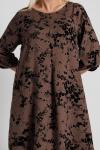 Платье  6168/01/Коричневый