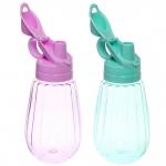 Бутылка питьевая пластиковая 580мл Прохлада, микс цветов