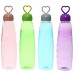 Бутылка питьевая пластиковая 600мл Бриллиант, микс цветов