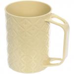 Кружка пластиковая 500мл Узор, микс цветов