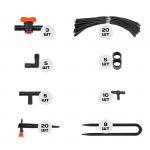 Капельный полив Жук - Расширительный комплект с регулируемыми капельницами (от емкости) (6шт) (7329-00)