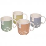 Кружка пластиковая 300мл Котик рыболов, микс цветов