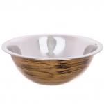 Миска из нержавеющей стали 1,4л 22см цвет Антик