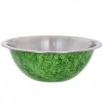 Миска из нержавеющей стали 1,4л 22см цветное покрытие гранит