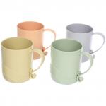 Кружка пластиковая 520мл Волна, микс цветов