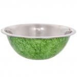 Миска из нержавеющей стали 1,8л 24см цветное покрытие гранит