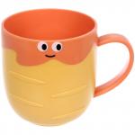 Кружка пластиковая 400мл Сладкая морковка