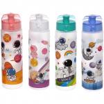 Бутылка питьевая пластиковая 700мл Космос, микс цветов