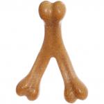 Игрушка - грызак "Счастливый БРО", косточка, 16*11*1,8см / 141гр