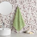 PROVANCE Эвкалипт Полотенце махровое, 100% хлопок, 50х90см, 450гр/м, зеленый