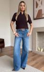 Джинсы жен. F612-0113 m.blue