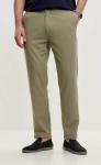 Брюки льняные мужские F211-0871 оливковые