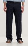 Брюки лен F511-0851 navy