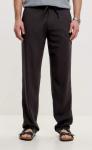 Брюки лен F111-0855 deep grey
