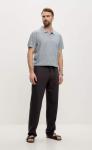 Брюки лен F111-0855 deep grey