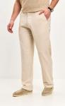 Брюки лен P511-0852 l.beige