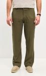 Брюки лен P511-0852 khaki