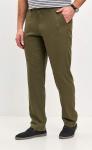Брюки лен F211-0854 khaki
