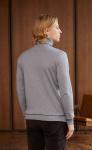 Водолазка P921-15608 grey melange