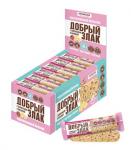 ДОБРЫЙ ЗЛАК Мультизлаковый батончик с малиной и белым шоколадом, 19г х 24 х 8