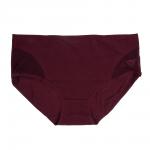 GALANTE Трусы женские макси с декором, р.50, 95%хлопок, 5%спандекс, бордовый, НБ25-15