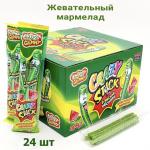 Жеват.мармелад в кис.обсып.CRAZY GUMMY.CRAZY STICK (ЦЕНА ЗА 1ШТ).со вкус.арб. 20г*24ш*12 б.3667
